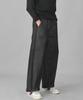 Seinteukeulu Black P-Line Ex Wide Pants Plw-341 Denim Black
