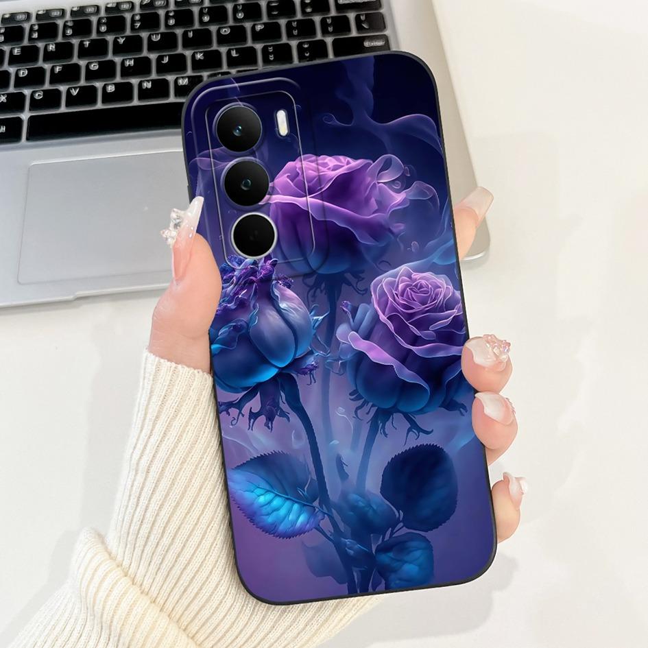 For OPPO Realme C71 Case Fashion Space Flower Soft Candy Silicone TPU Shockproof Cover For Realme C71 4G RMX5303 C 71 Phone Bags