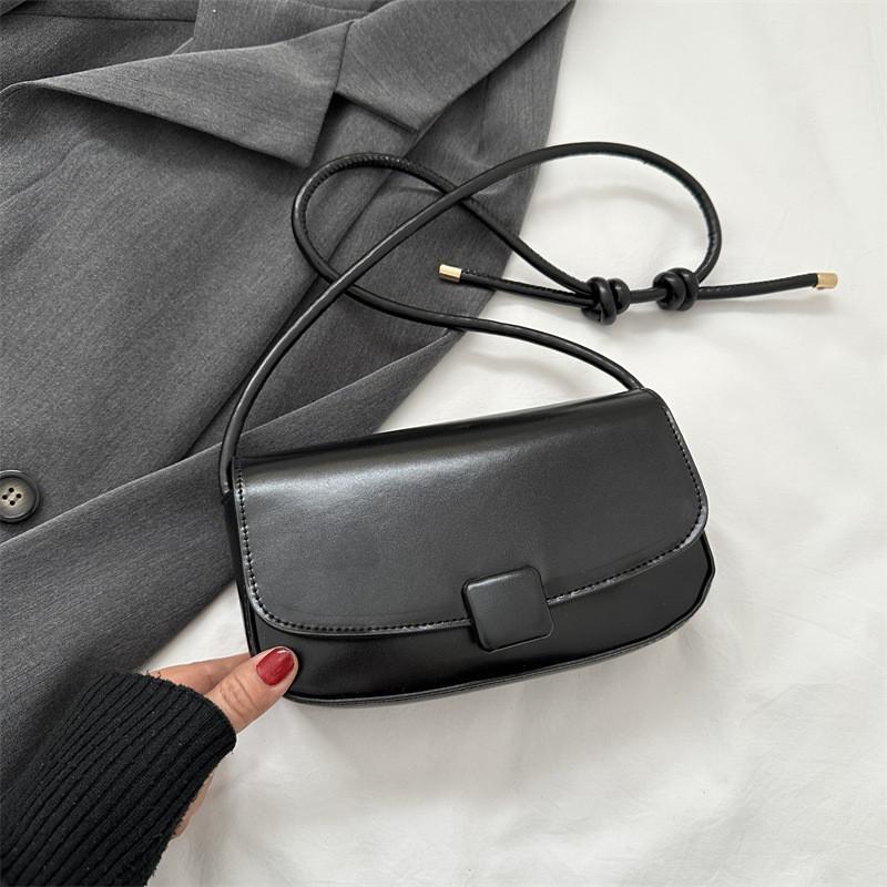 Fashionable Trendy Shoulder Bag Stylish Chic Small Square Purse For Women Autumn