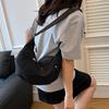 Lightweight Casual Versatile Croissant Bag Packaging Seaside Vacation Fashion Handwoven Bag Vacation Versatile Shoulder Bag