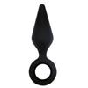 New Five-Inch Chain Black Silicone Back Court Anal Plug Back Court Pull Beads Sex Toys Anal Plug Adult Products