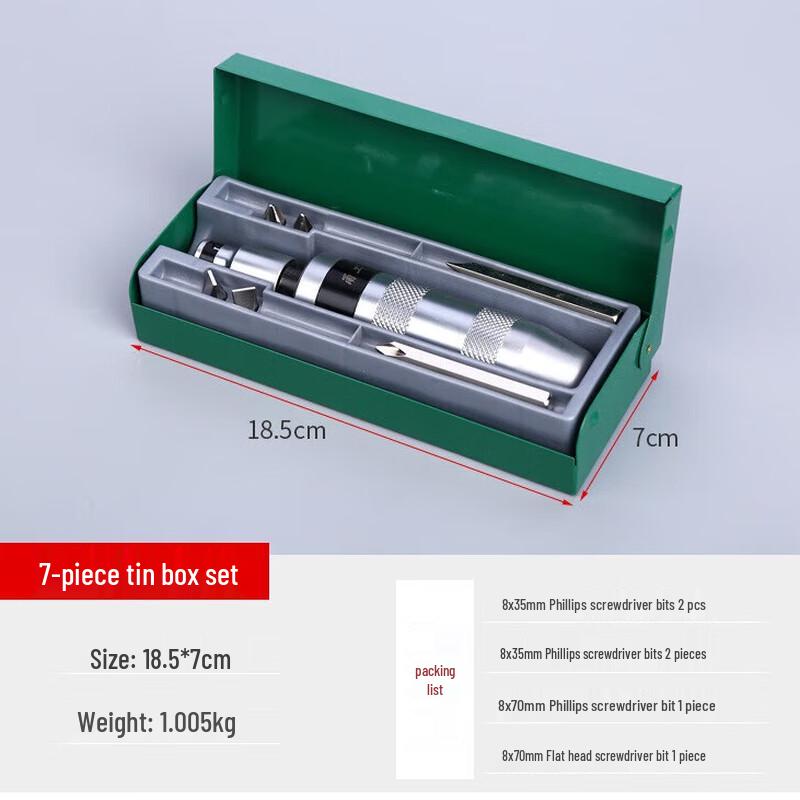 Impact Screwdriver & Rust Remover Set