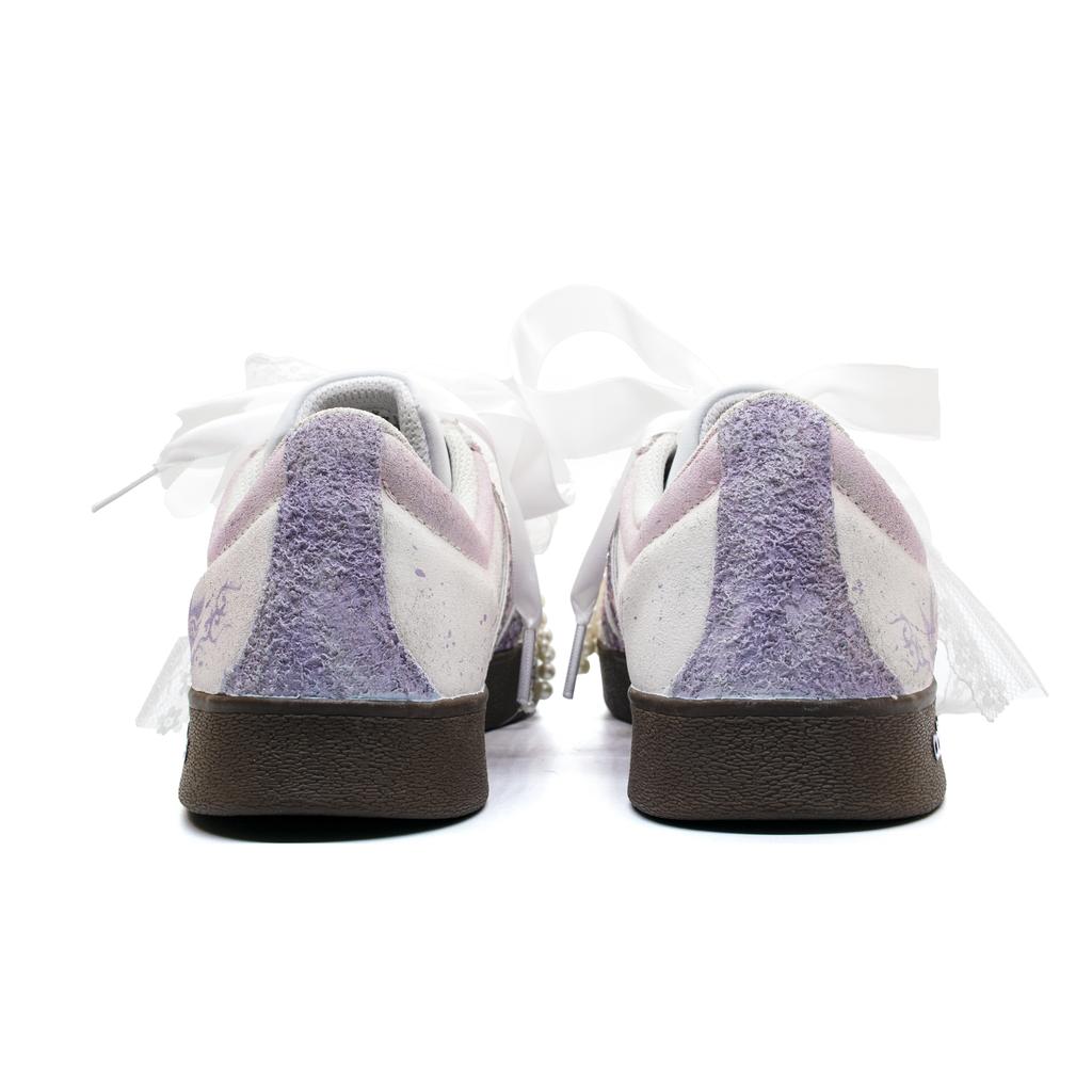 adidas VL COURT 2.0 Skateboard Shoes Unisex Low Top Purple HQ1802(Team164-)
