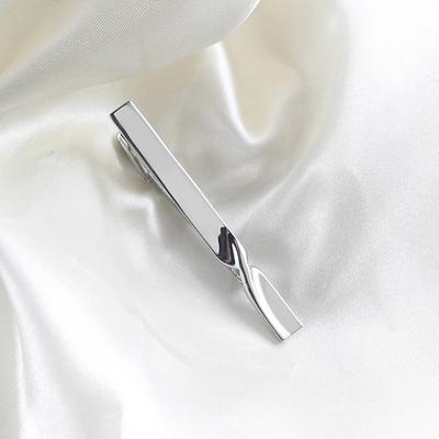 1Pc Tie Clip for Men Copper Simple Bar Clasp Mens Classic Tie Clip