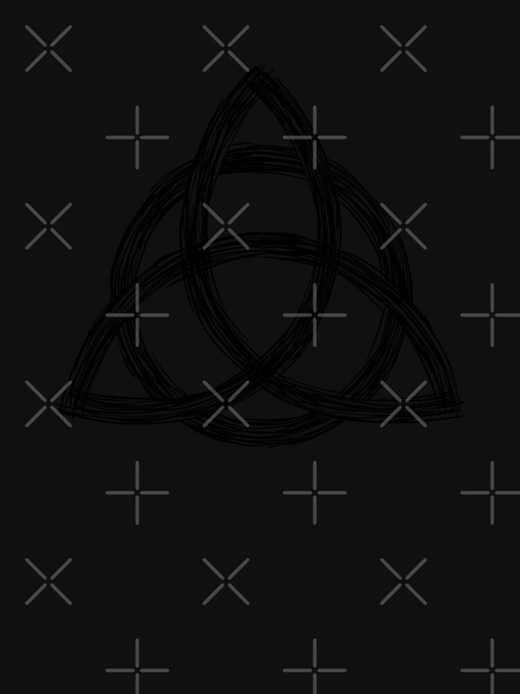 Charmed Charmed Sign / Triquetra / Witches Knot / Witch Symbol / Drawing for Spiritual Women Classic T-Shirt
