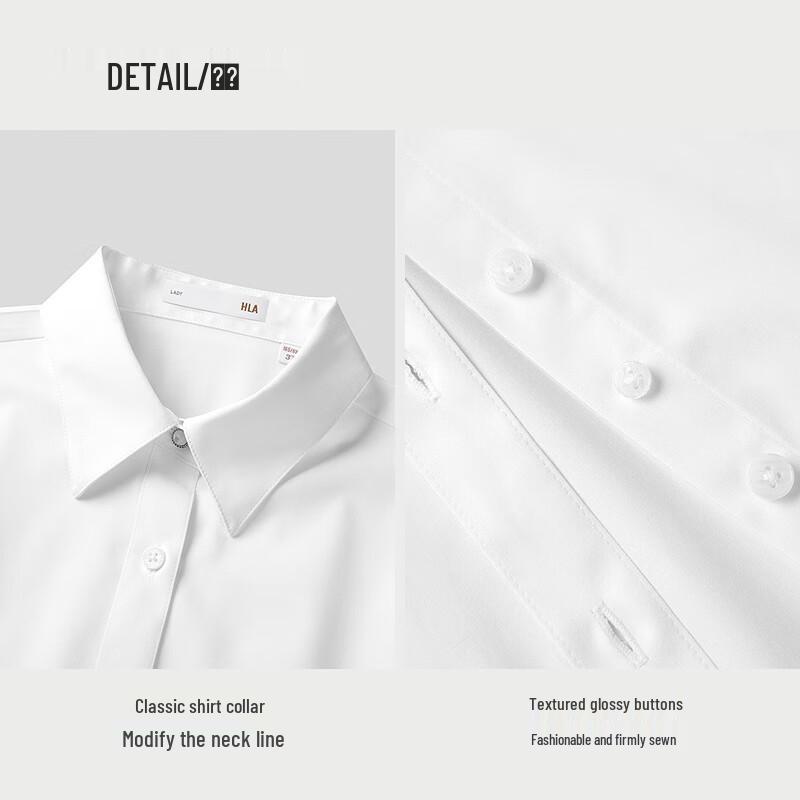 HLA Women's Short Sleeve Cooling Formal Shirt