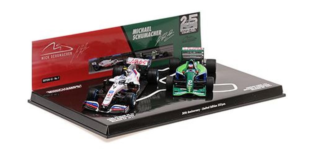

Minichamps Schumacher 30th Anniversary Belgian GP Набор из 2 готовых изделий 1/43