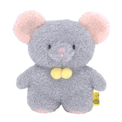 SunLemon Fluffy Watton Mouse, Gray, Small, 15 X 11 X 15cm, Plush Animal, P-8942