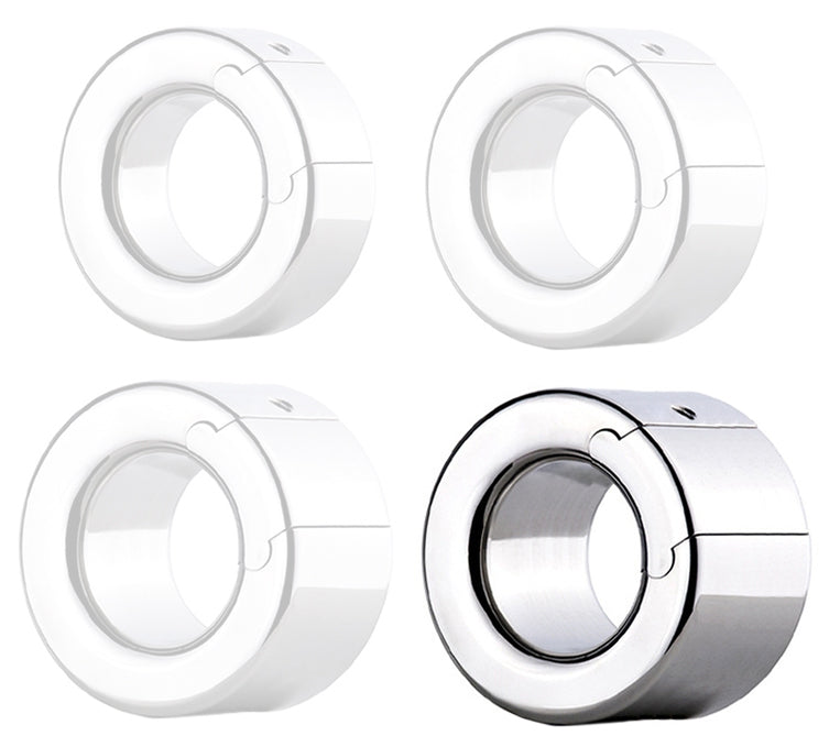 Ballstretcher Hivring XL 35 mm - Hauteur 3.5 cm et Poids 440gr - MenSteel - Ballstretcher Métal