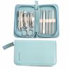 Premium German Nail Clipper Kit: Stainless Steel, Anti-Splash, with Ear Pick - Perfect for Home and Travel
