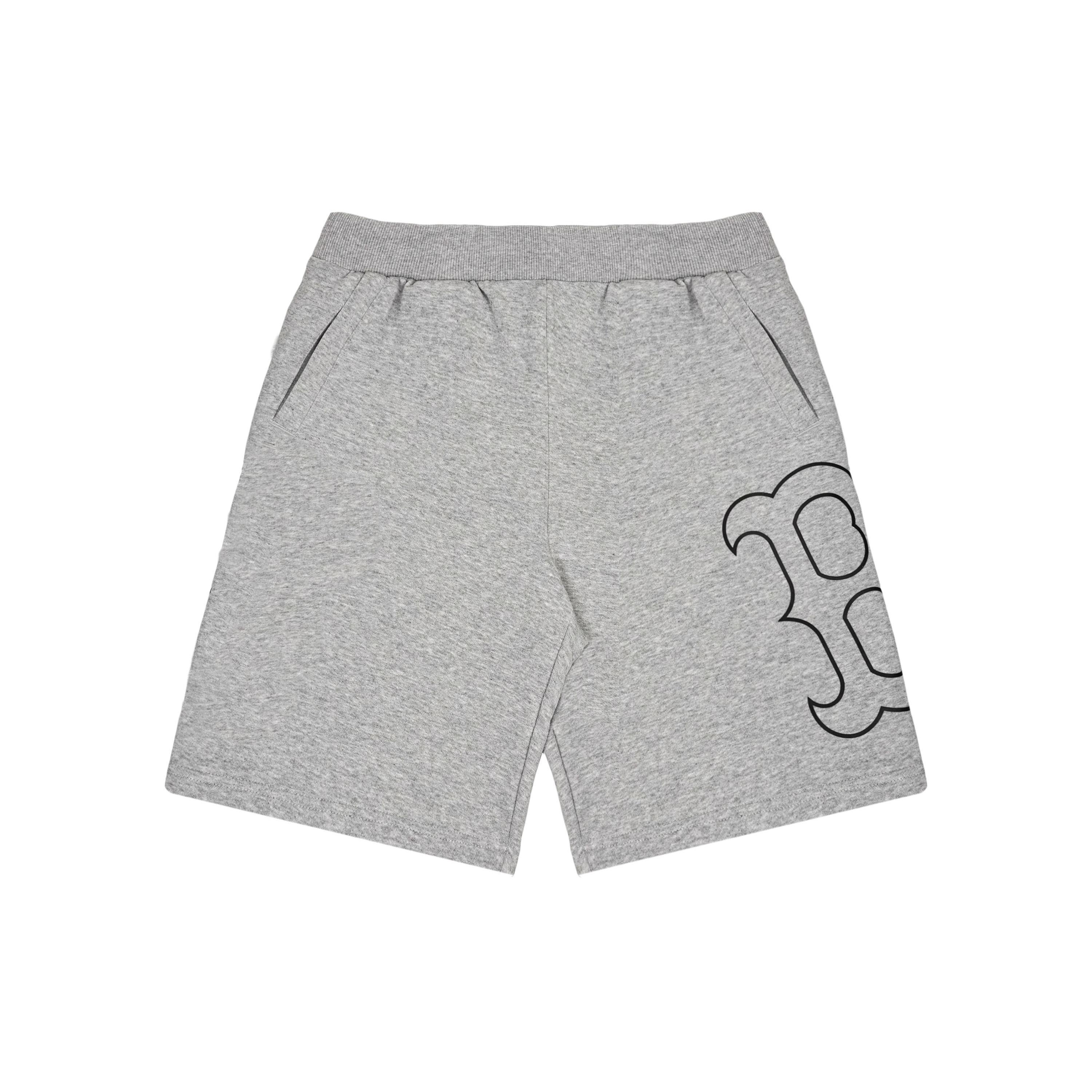 MLB Sports Shorts Unisex Light Gray Moderate 31SPU1131-43M S
