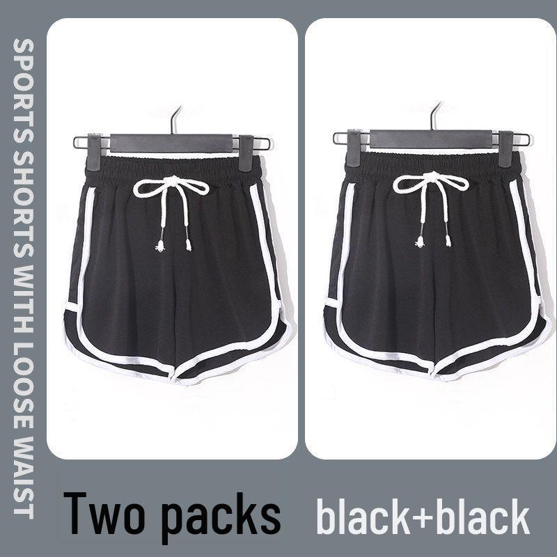 Plus Size Women’s Quick Dry Summer Running Shorts - High Waist, Loose, Trendy Wide-Leg for Yoga and Casual Wear