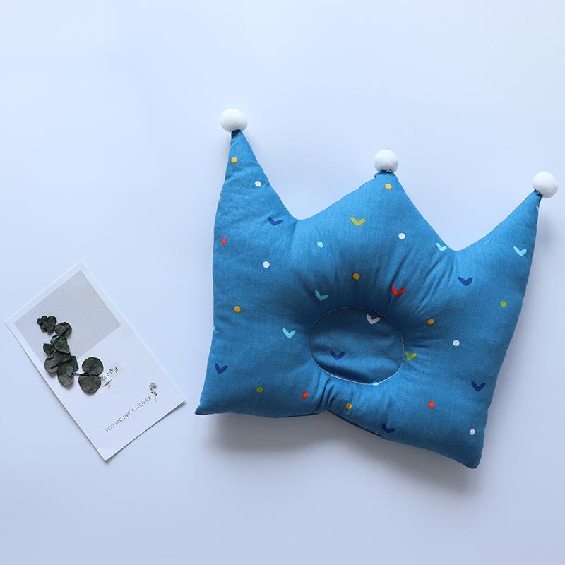 

Подушка для новорожденных с защитой от плоской головы, украшение для детской комнаты Nodic, милая подушка-корона для детской кроватки, аксессуар для детского постельного белья