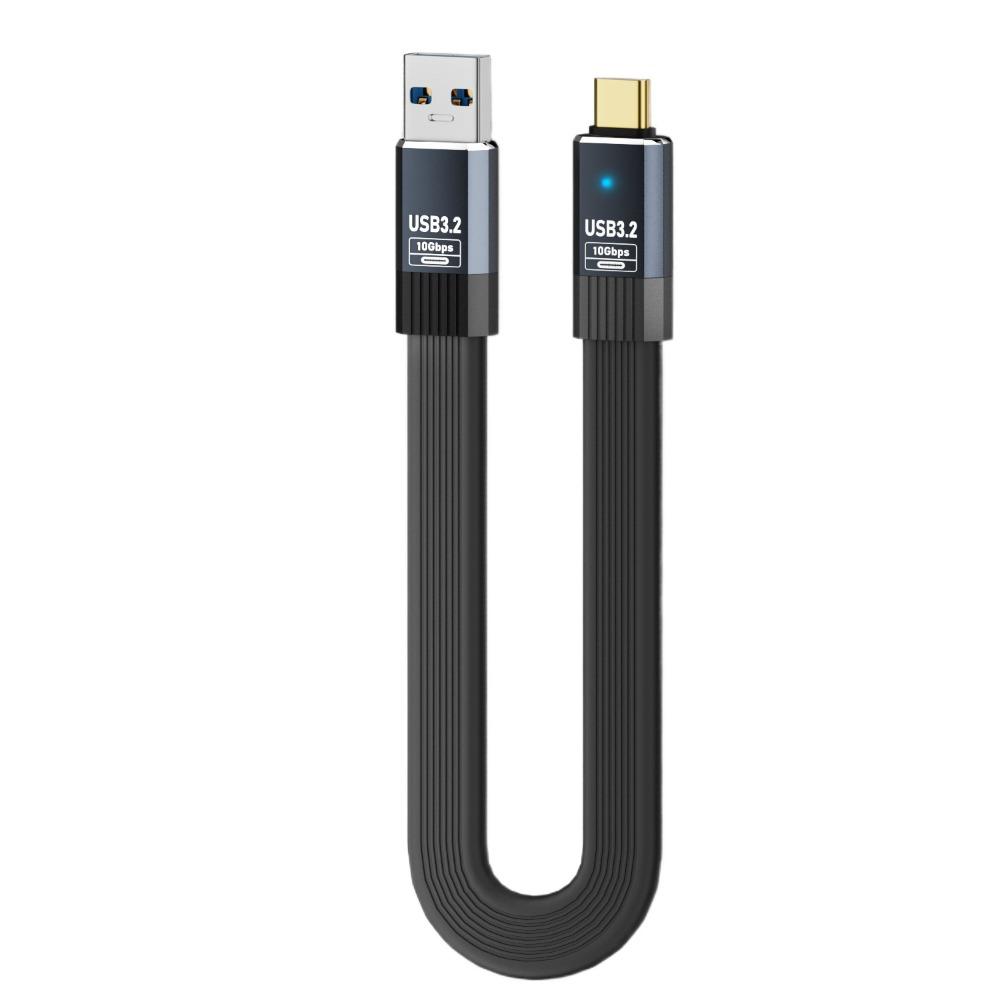 

Fast Charging Data Line 36W USB-A to USB-C Cord for Laptop Mobile Phone 20cm