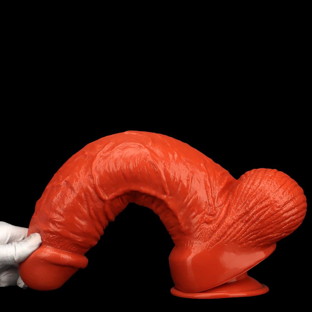 35*8cm Gigantyczne Dildo Ekspander Analny Masturbator Dorosła Zabawka Seksualna dla Mężczyzn i Kobiet Realistyczny Penis Duży Kutas 18+