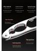 Multifunctional Nut Sheller Tool: Hickory, Hazelnut, Walnut & Chestnut Cracker Pliers.