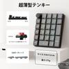K0 Max QMK Wireless Custom Numeric Keypad Bluetooth Wireless Wired Compatible QMK Programmable RGB Lighting Support PBT Keycaps Mac Windows Linux