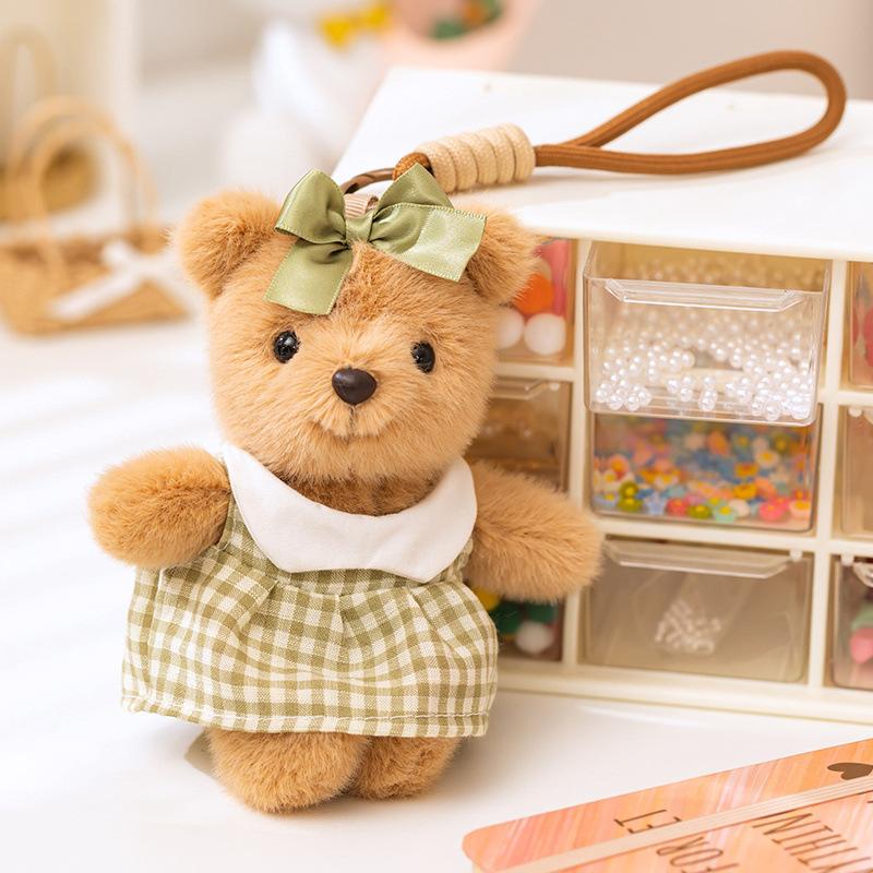 Hug Baby Bear Beni Pendant Sweatshirt Bear Doll Pendant Skirt Teddy Bear Plush Toy Couple Hanging Decoration