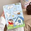 Tablet Case For iPad Air 4 5 M3 M2 1 2 M4 11inch Pro 2025 Pro 11th 10th 9th 8th 7th 12.9inch Mini 6 7 Holder Cover Cute Cra-yons