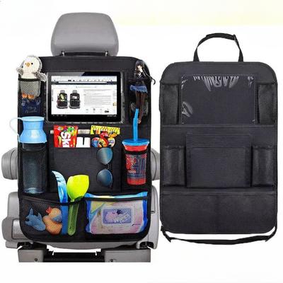 Car Seat Storage Bag Chair Back Storage Bag Storage Bag IPad Car Hanging Bag Rear Seat Oxford Cloth Anti-kick