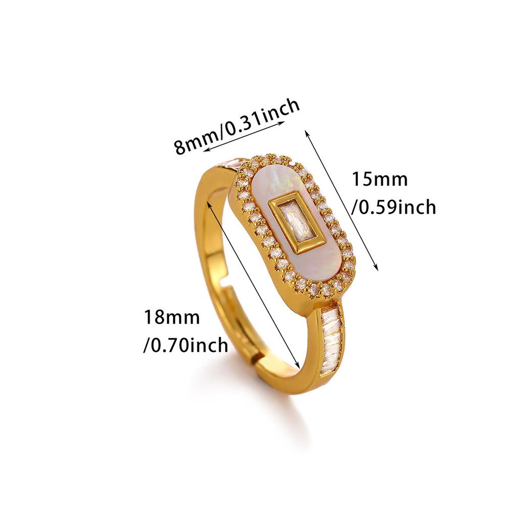 Geometric Knot Gold Color Rings For Women Wedding CZ Leaf Ring Punk Star Personalization Open Anillos Birthday Jewelry Her Gift