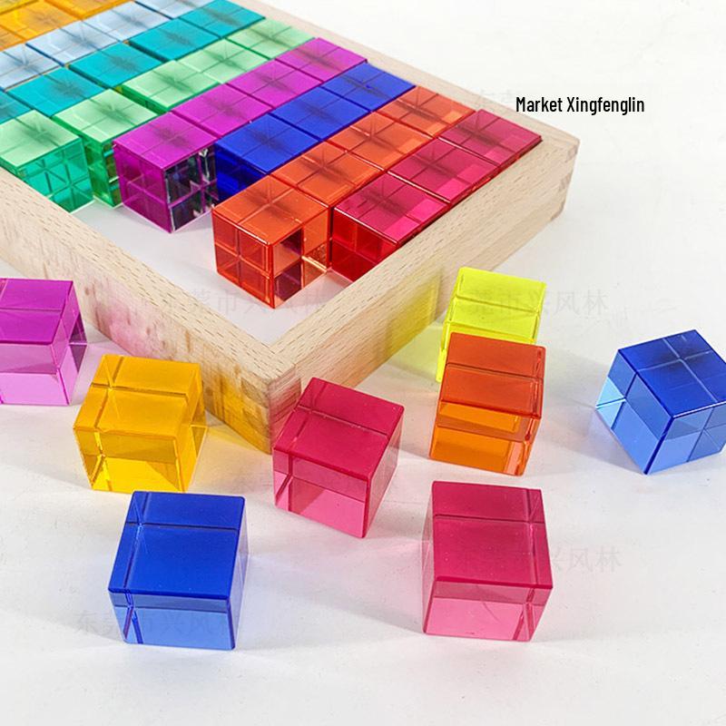 Akrylová čirá vitrína Prachový kryt pro Lego modely hraček a Úložný prostor z plexiskla