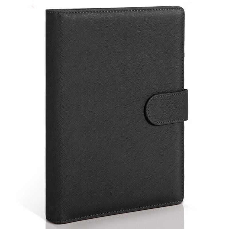 Deli 25K 100-Sheet Removable Leather Loose-leaf Notebook