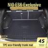 Compatible with 25 NIO ES6 Models: TPE Trunk Mat, Tailgate Mat, Door Sill Mat, and Trunk Cover.