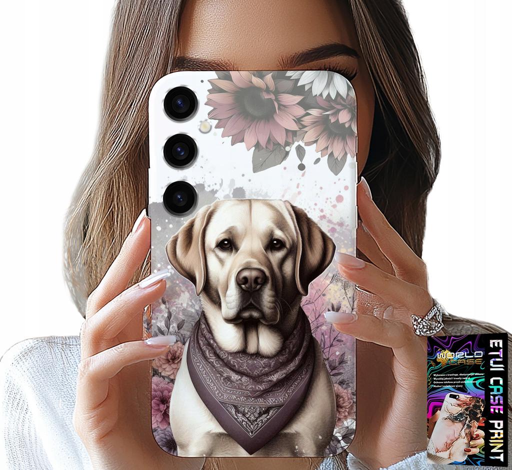 Etui Do Samsung Galaxy A13 5G - Piesek Pieski Husky Psie Wzory + Szkło
