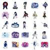 50 Sheet Sasuke Stickers Naruto Anime Decoration for Journal or Tablet