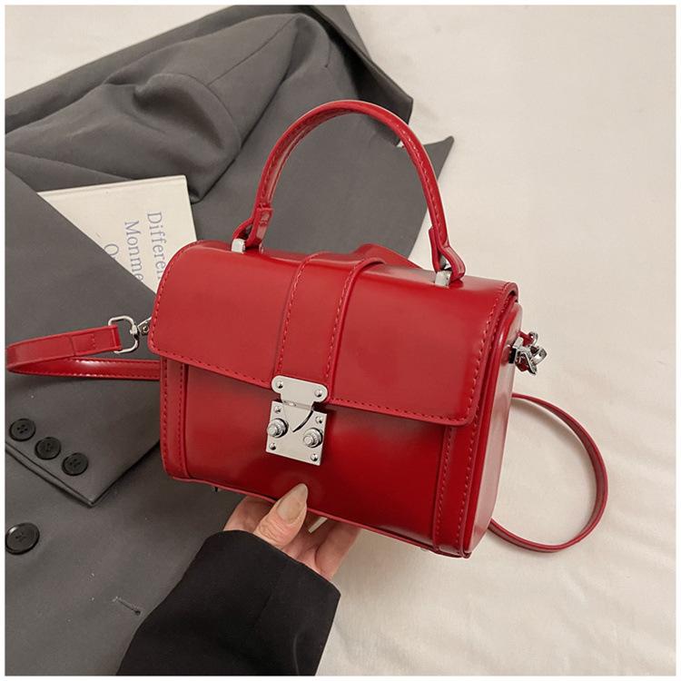 Premium Texture Small Bag Women's 2025 New Fashion Simple Shoulder Small Square Bag Messenger Bag