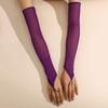 Elastic Long Gloves Thin Bridal Gown Accessories Fashion Mesh Gloves  Prom Dress
