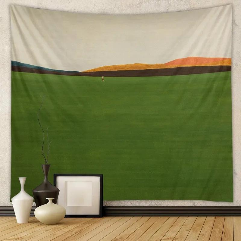 Simple and Fresh Style Pattern Tapestry Bedroom Living Room Tapestry Home Wall Decoration Tapestry