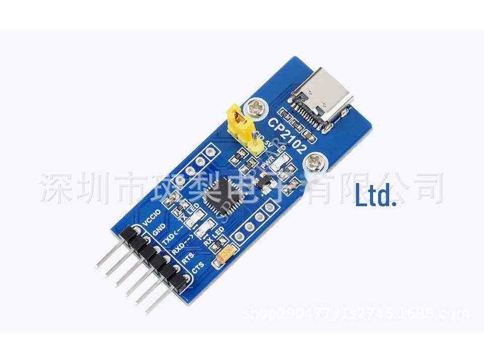 Type-C To UART (TTL) Serial Communication Module with PL2303/FT232/CP2102 Chipsets
