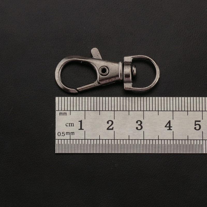 Lobster Clasp Swivel Snap Hook Keychain for Bags and Luggage