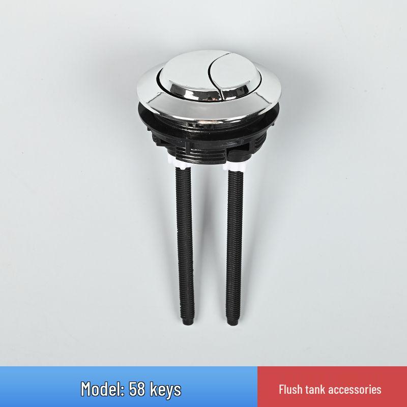 Adjustable High-Pressure Toilet Tank Water Fitting Set