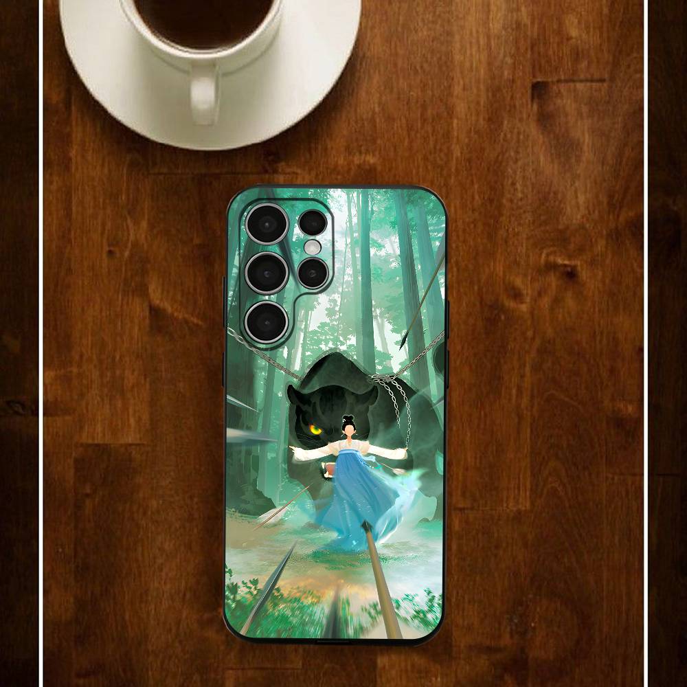 

Wu You Du TV Phone Case For Samsung S24 25 23 22 21 20 Plus Ultra 5G Lite Shockproof Cover Samsung S22ULTRA5G