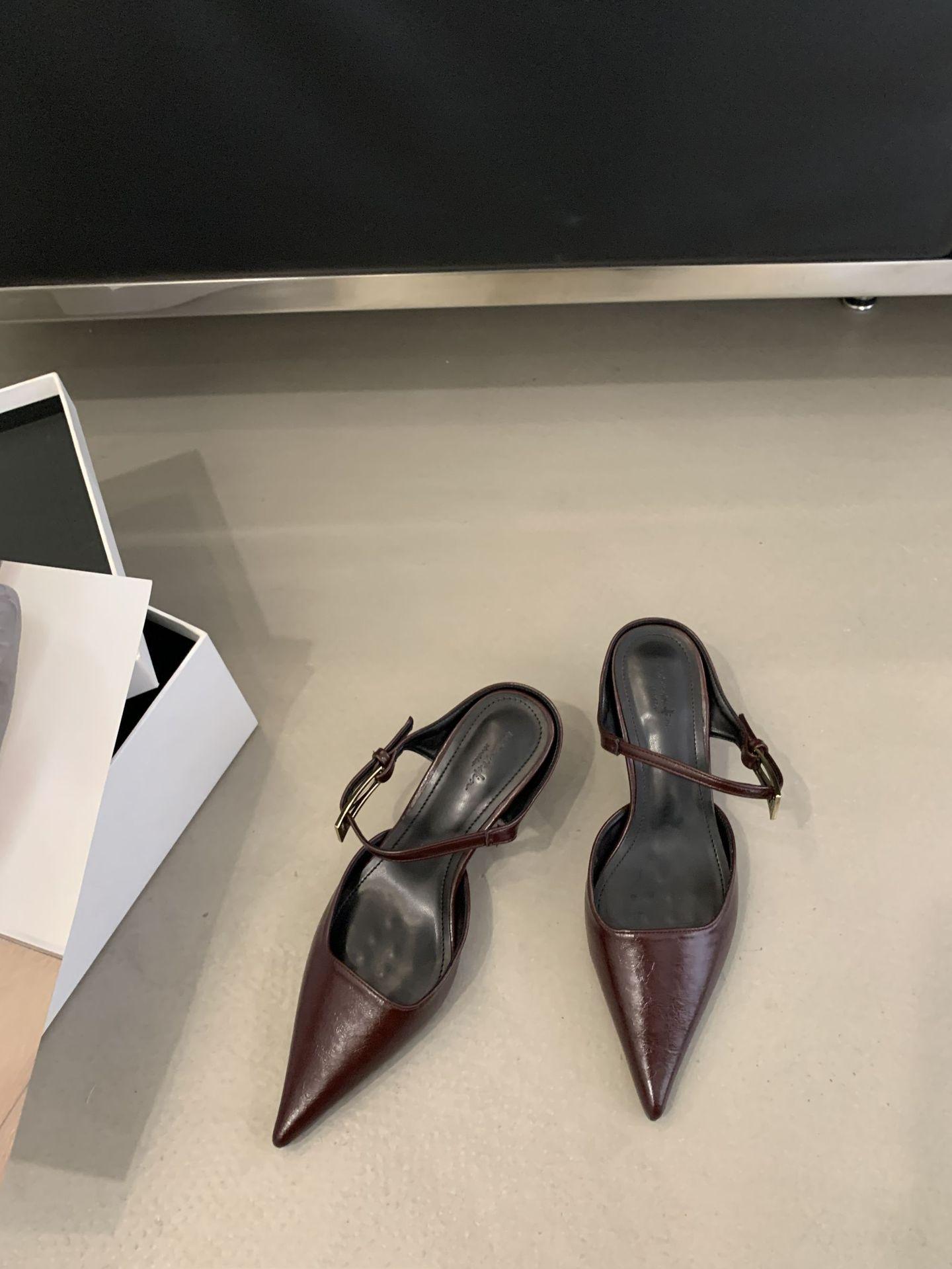 Women s Pointed Toe Thin Heel Spring Elegant Heels - Elegant for Parties & Office 35