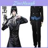 Exquisites Black Butler Kuroshitsuji Sebastian Michaelis Uniform Cosplay Kostüm Anzug