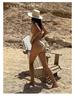 2026 Korean Style Solid Color Bikini for Women with Small Bust
