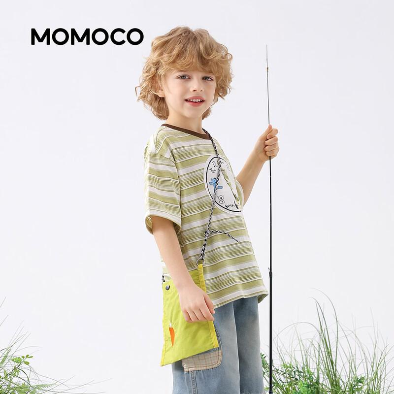 MOMOCO Boys' Trendy Casual Short Sleeve T-Shirt
