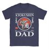 Kyokushin Karate Dad Cotton TShirt For Men Summer  Streetwear TShirts Harajuku Tees Plus Size Cheap Tops