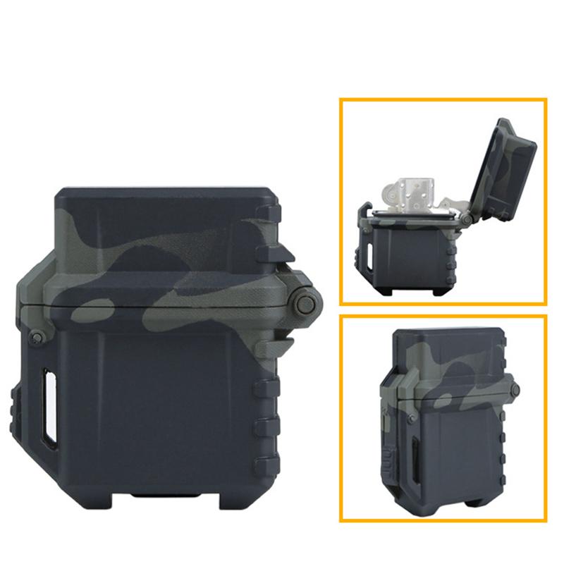 Tactical Lighter Storage Case Universal Portable Box Container Organizer Holder For Zippo Inner Tank Cigarette Lighter Cases