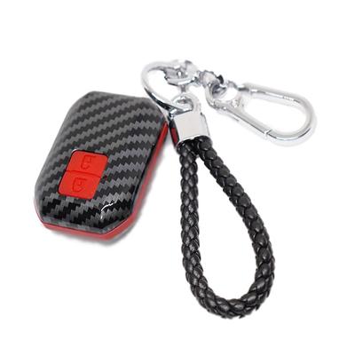 Suzuki Car Key Cover Carbon Style Design Smart Key Protective Case for Jimny Crosby