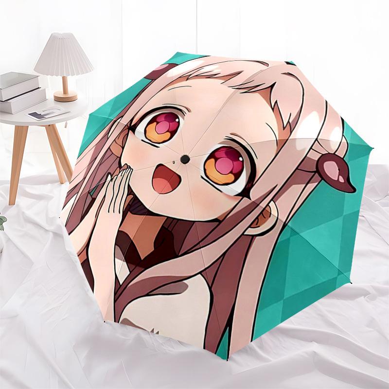 

1pc Anime Character Umbrella Automatic Opening & Closing, Foldable Design, Iron Frame, Outdoor Use, Festival Gift, Suitable for Fans, Travel, Daily Us