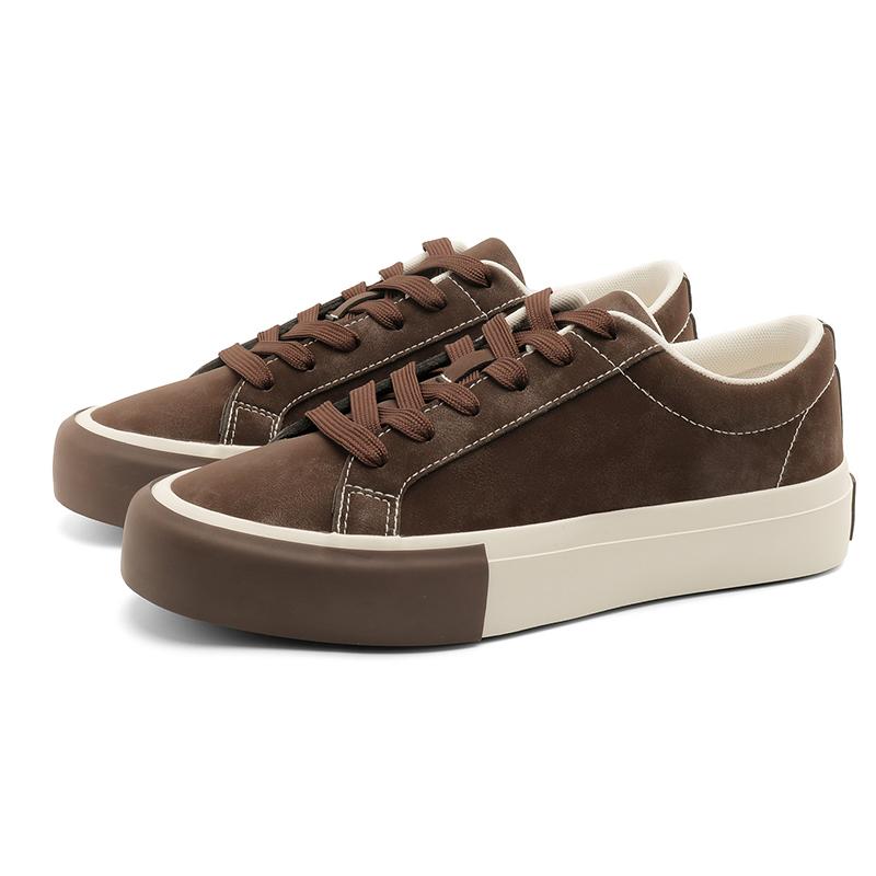 Fashion All-match Waking Shoes for Men Luxury Flats Design Business Shoes Leather Casual Shoes Fashion Lace-up High Quality Sneakers