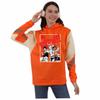 Unisex Pirate King Anime Color Block Patchwork Hoodie with Hood