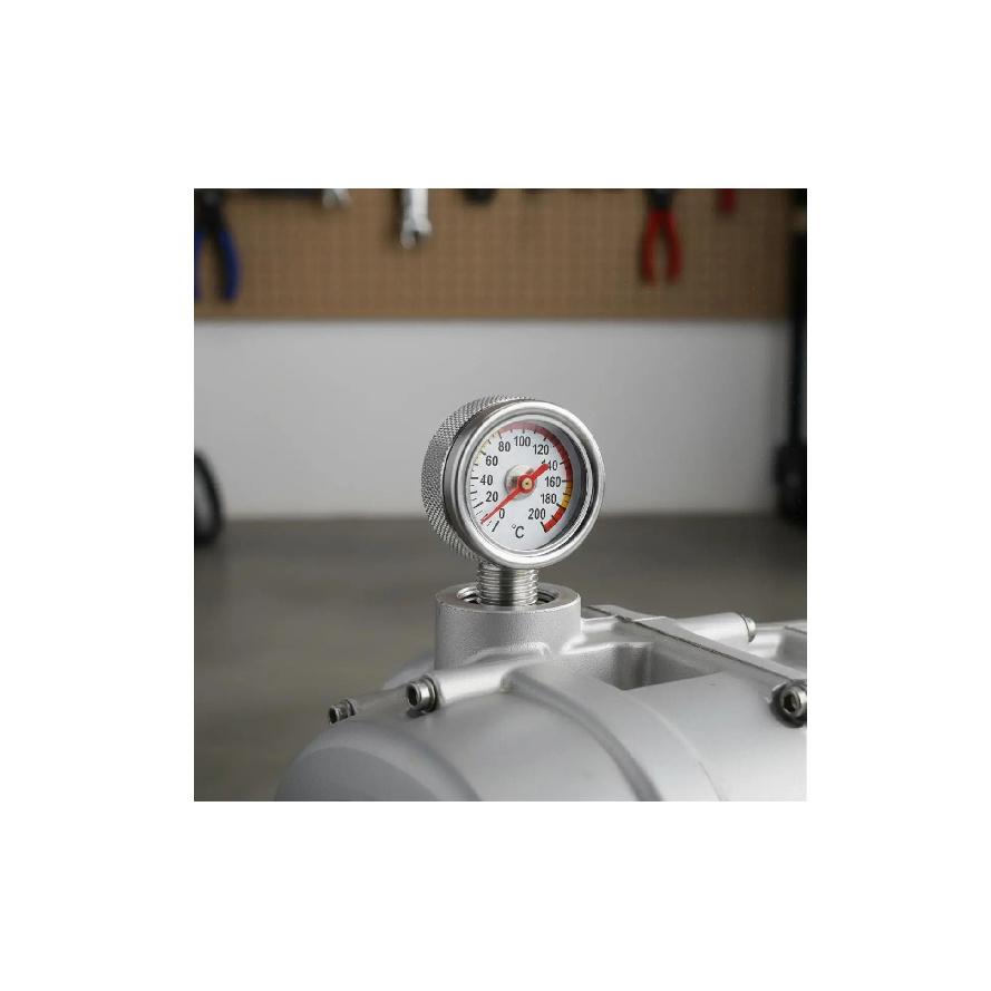 Motorcycle Oil Temp Gauge Compact Engine Temperature Gauge M20 1.5 Oil Thermometer Heat Resistant for Motorcyclists
