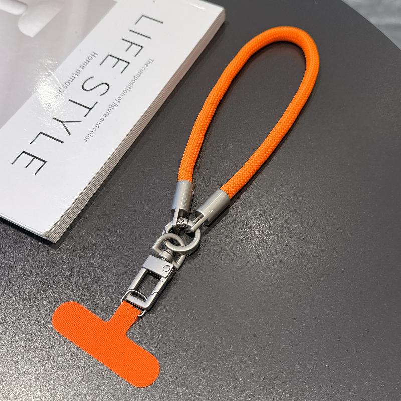 Portable Mobile Phone Hand Wrist Straps Nylon Colorful Anti-Fall Lanyard With Gasket Detachable Cellphone Hanging Cord