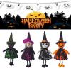 Halloween Decor Supplies Adorable Pumpkin Witch Ghost Pendant For Kids Party Props